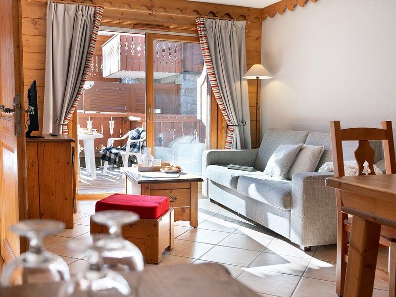 Appt. cabine 4 personen - 1 Slaapkamer - Pierre & Vacances Premium residentie Les Fermes du Soleil - Les Carroz d'Araches