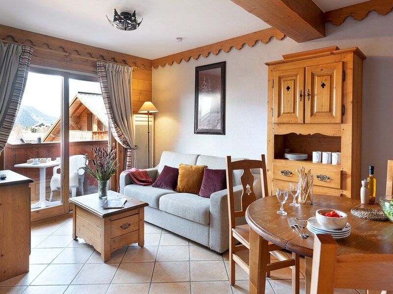 Appartement 5 Personen - 1 Slaapkamer + 1 Slaapnis - Pierre & Vacances Premium residentie Les Fermes du Soleil - Les Carroz d'Araches