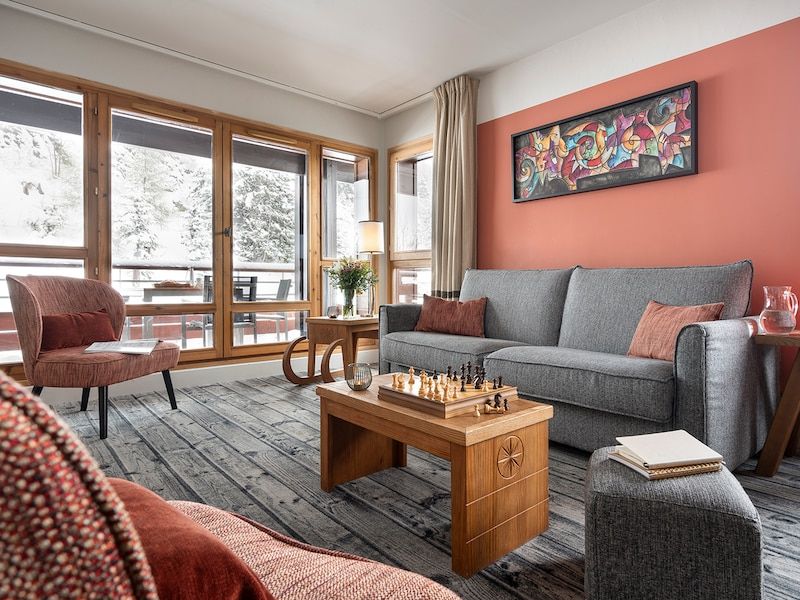 Appt. cabine 6 Personen - 2 Slaapkamers - Terras - Pierre & Vacances Premium residentie Les Terrasses d'Eos - Flaine Montsoleil 1750