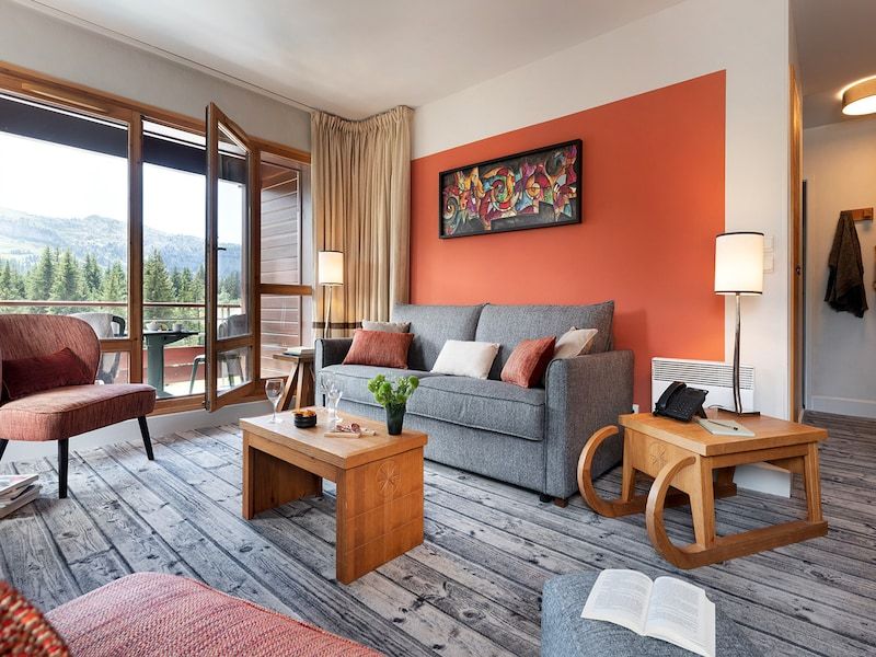 Appt. cabine 8 Personen - 3 Slaapkamers - Terras - Pierre & Vacances Premium residentie Les Terrasses d'Eos - Flaine Montsoleil 1750
