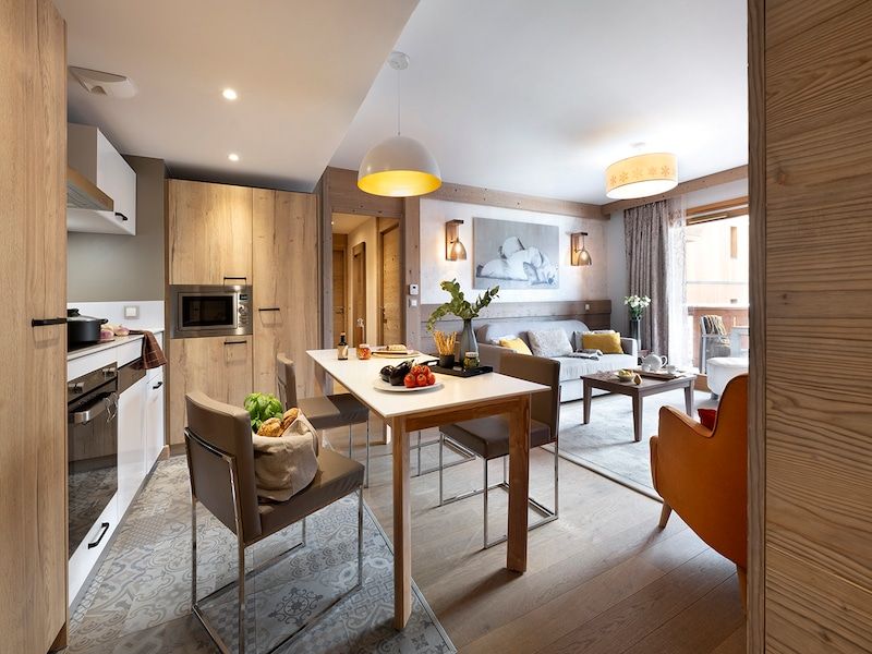 Appartement 6 personen - 2 slaapkamers - Pierre & Vacances Premium residentie L'Hévana - Méribel Centre 1600