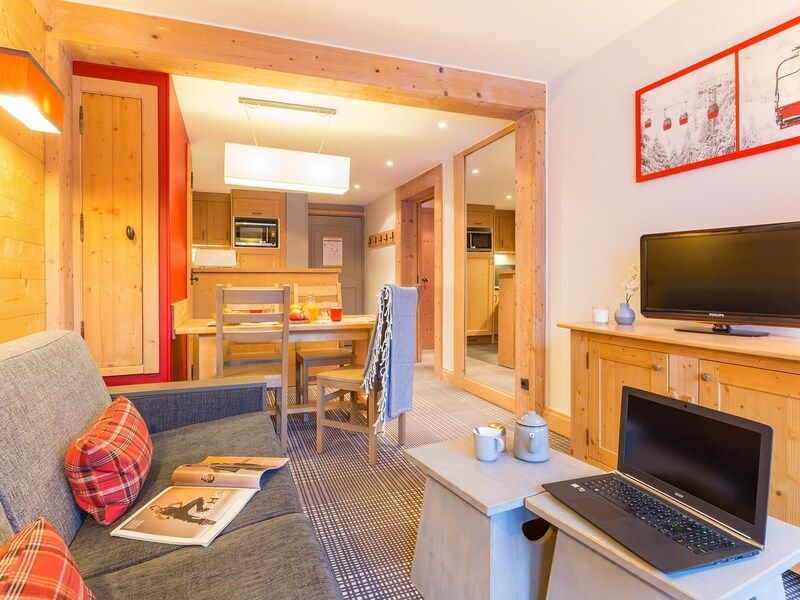 Appartement 4 Personen - 1 Slaapkamer - Pierre & Vacances Premium residentie Les Crêts - Méribel Mottaret 1850