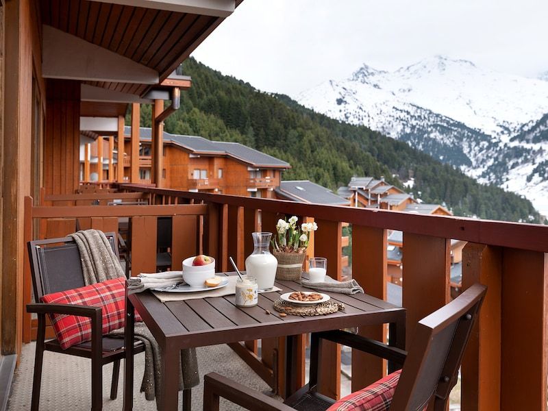 Appartement 4 personen - 1 slaapkamer - Uitzicht op bergen - Pierre & Vacances Premium residentie Les Crêts - Méribel Mottaret 1850