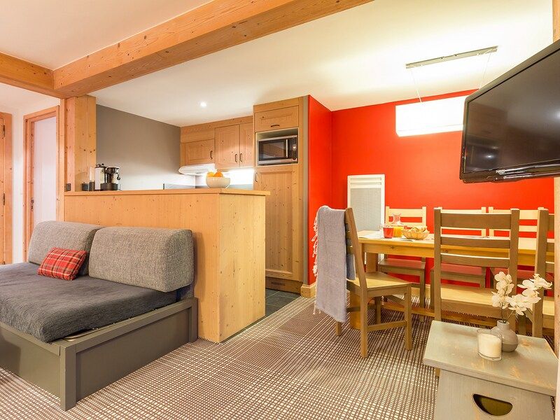 Appartement 7 personen - 2 slaapkamers + 1 slaaphoek - Pierre & Vacances Premium residentie Les Crêts - Méribel Mottaret 1850