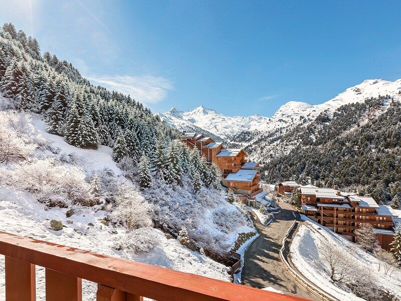 Appartement 6 personen - 2 slaapkamers - Bergzicht - Pierre & Vacances Premium residentie Les Crêts - Méribel Mottaret 1850