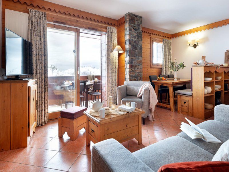 Appartement 7 personen - 2 slaapkamers + 1 slaaphoek - Pierre & Vacances Premium residentie Les Hauts Bois - Plagne - Aime 2000