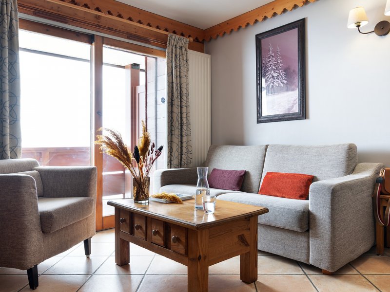 3-kamer appartement cabine - 4 /m 8 personen - Pierre & Vacances Premium residentie Les Hauts Bois - Plagne - Aime 2000