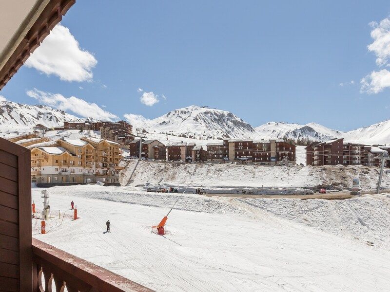 Studio 4 personen - 1 slaaphoek - Uitzicht op de bergen - Pierre & Vacances Residentie Le Mont Soleil - Plagne Soleil