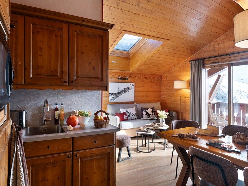 Appt. cabine 10 Personen - 4 Slaapkamers - Pierre & Vacances Premium residentie Les Alpages de Reberty - Les Menuires Reberty 2000