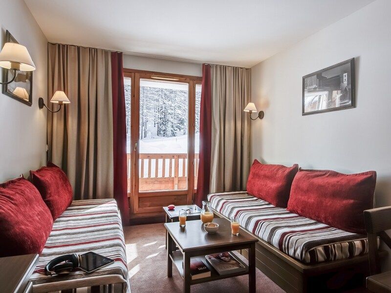 Appartement 4 personen - 1 slaapkamer - Pierre & Vacances Residentie L'Albane - Vars