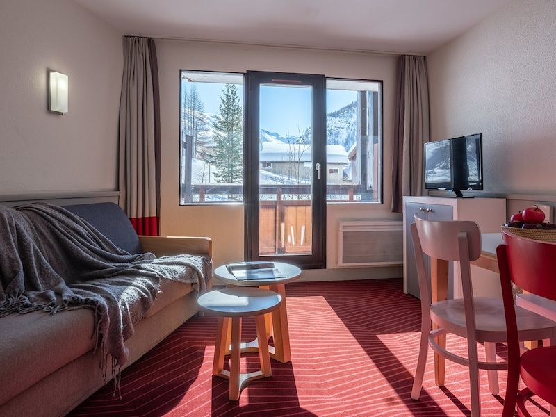 Studio 4 personen - 1 slaaphoek - Pierre & Vacances Residentie La Daille - Val d'Isère La Daille