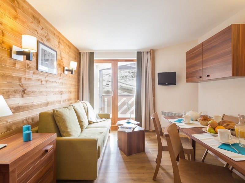 2-kamer appartement slaapnis - 2 t/m 6 personen - Pierre & Vacances Residentie Le Machu Pichu - Val Thorens