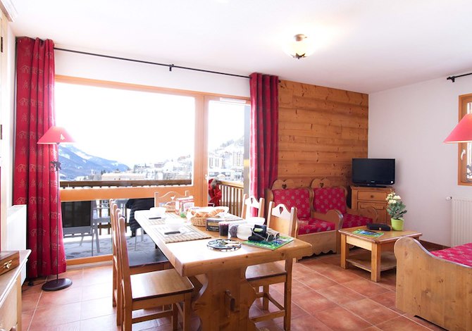 2 Pieces 6 personen - Résidence Labellemontagne Rochebrune Le Vallon 4* - Orcières Merlette 1850