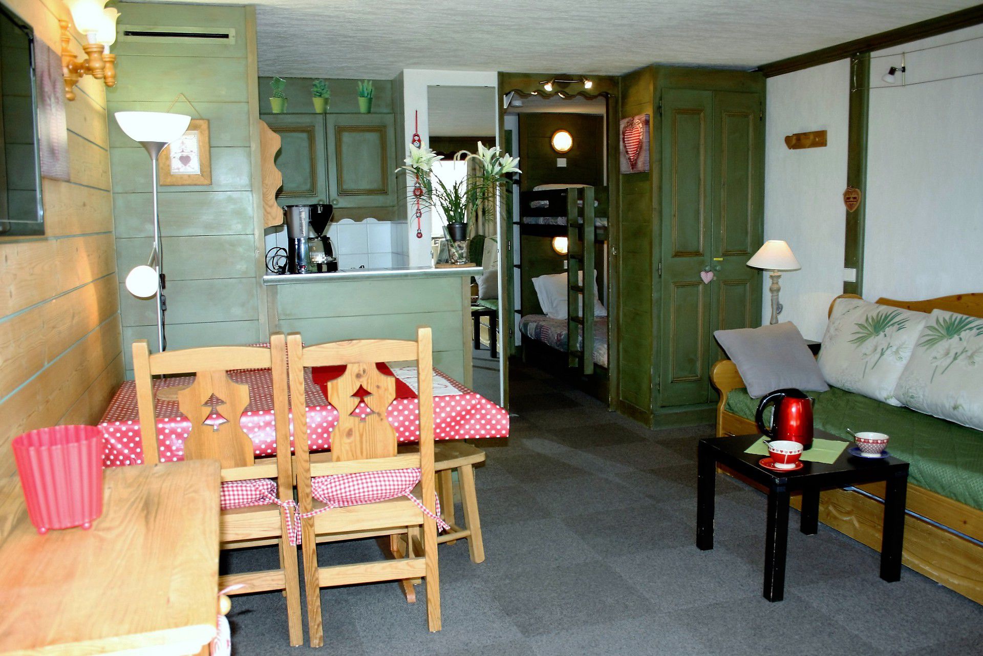 Studio 4 personen - Appartements Palafour - Tignes 2100 Le Lac