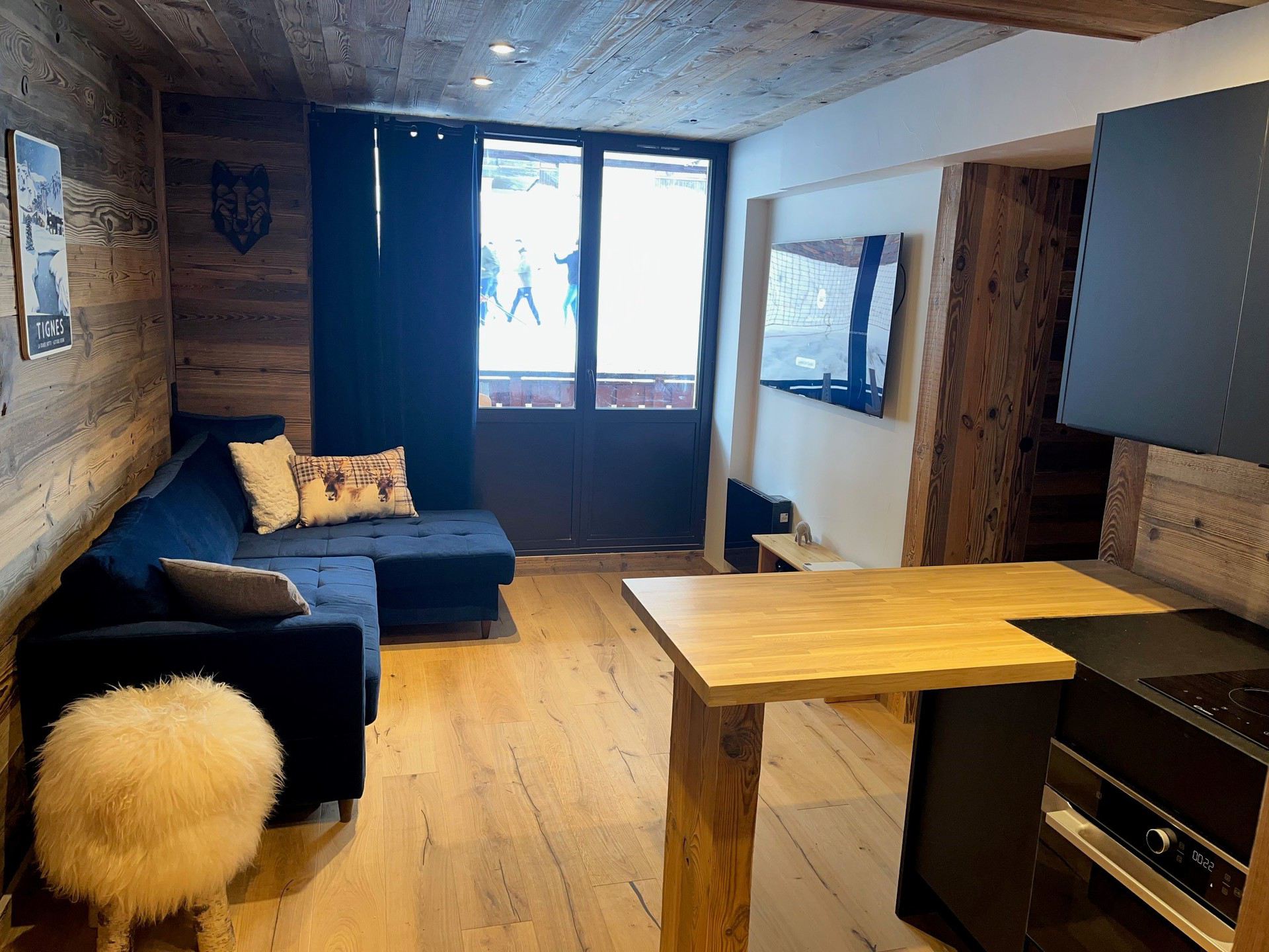 2 kamer appartement 4 personen - Appartements Rond Point Des Pistes - Tignes Val Claret