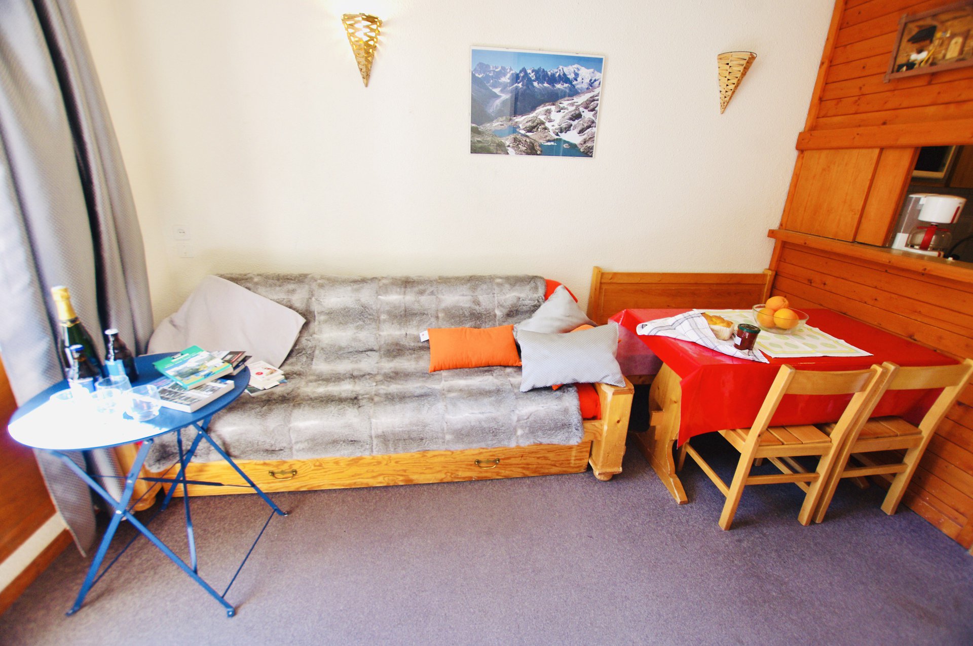 Studio 4 Personen - Appartements Rond Point Des Pistes - Tignes Val Claret