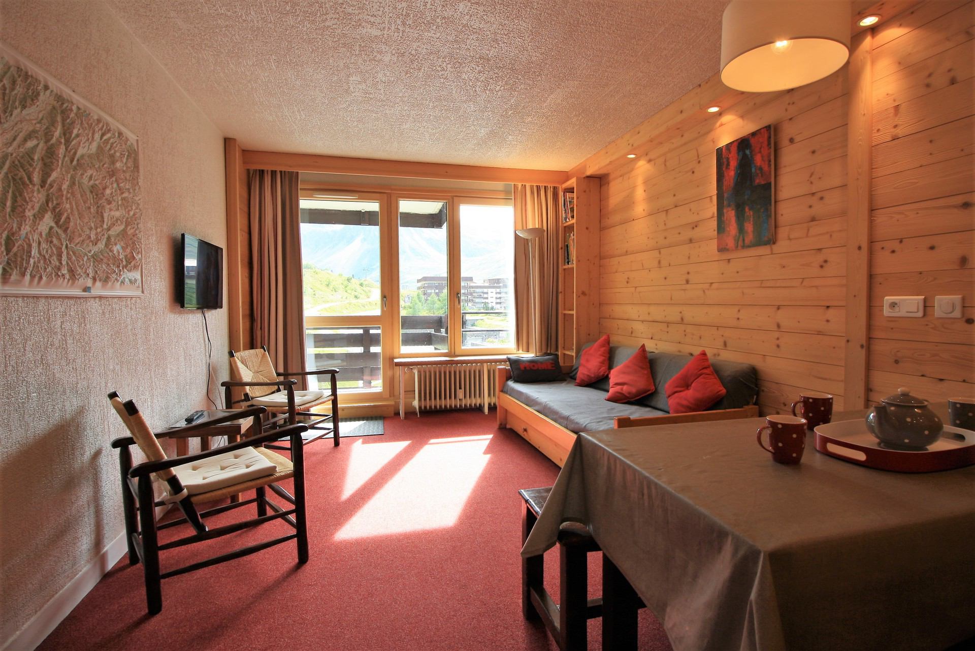 2 kamer appartement 6 personen - Appartements Tour Du Lac - Tignes 2100 Le Lavachet