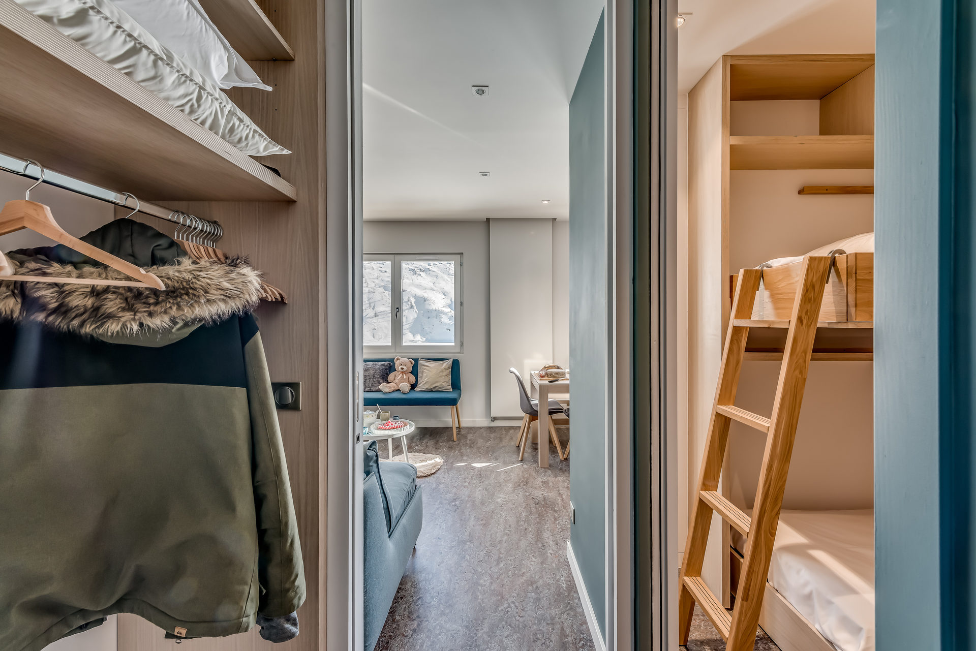 2 kamer appartement 4 personen - Appartements Armaillis - Tignes 2100 Le Lac