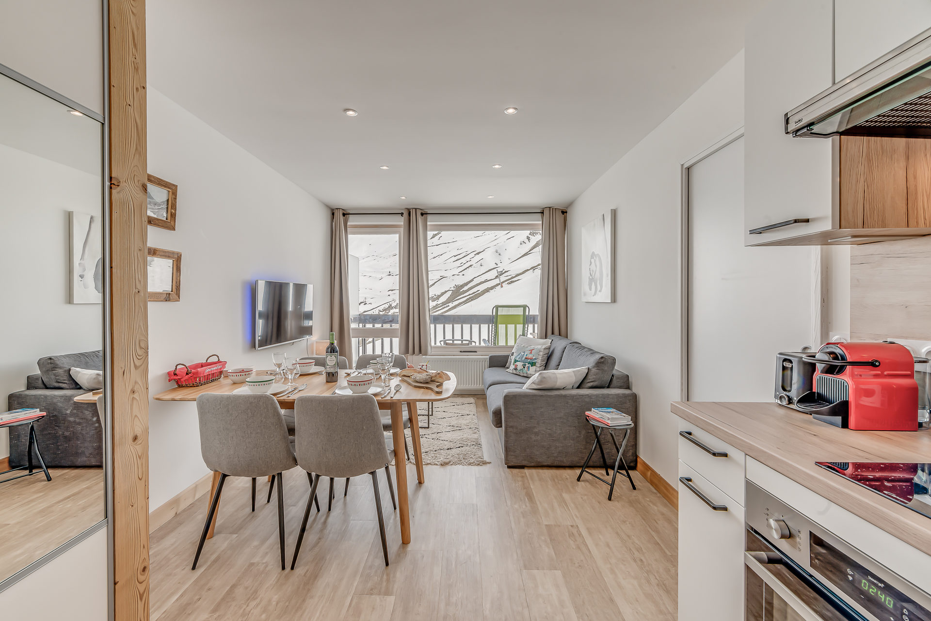 2 kamer appartement 5 personen - Appartements Bec Rouge - Tignes 2100 Le Lac