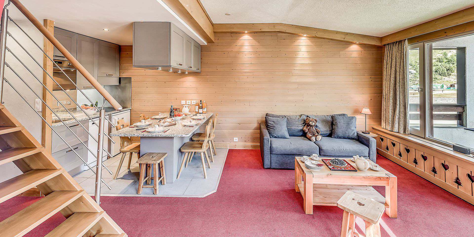 3 kamer appartement 7 personen - Appartements Moutières B - Tignes Val Claret