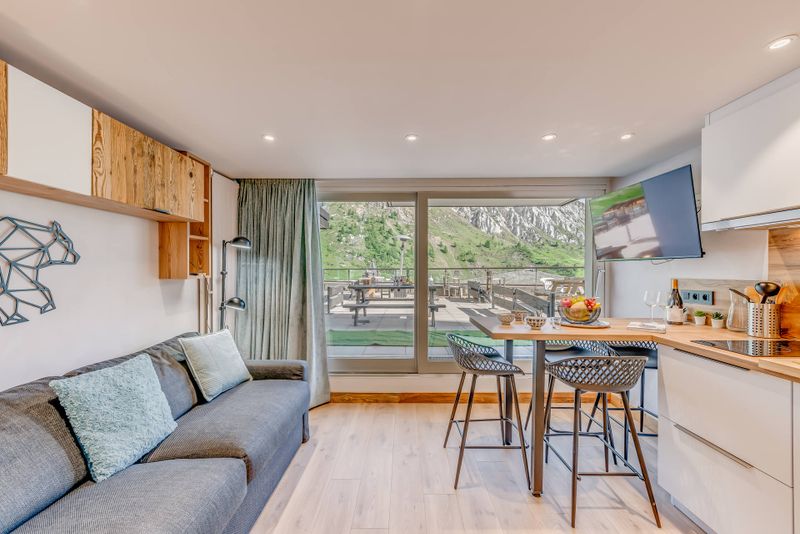 Studio 4 personen - Appartements PALAFOUR - Tignes 2100 Le Lac