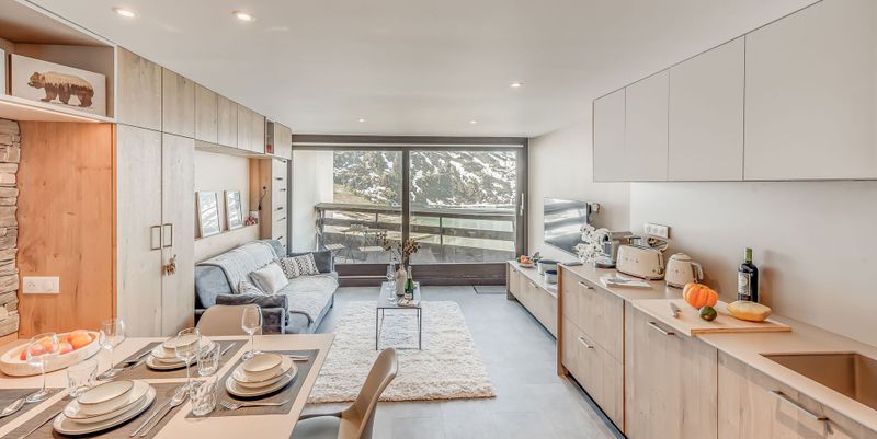 Studio 4 personen - Appartements PALAFOUR - Tignes 2100 Le Lac
