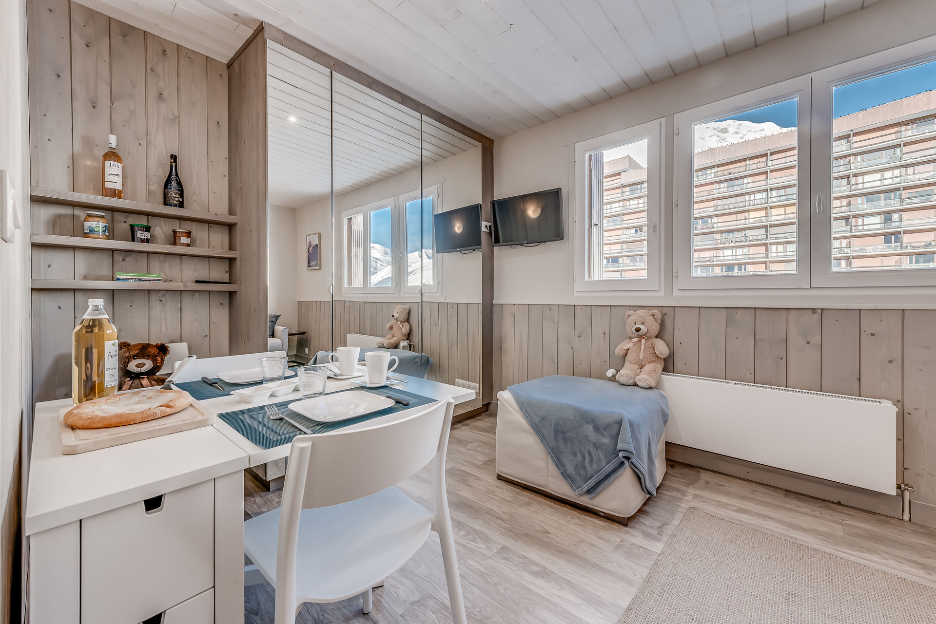 Studio 2 personen - Appartements Shamrock - Tignes 2100 Le Lac