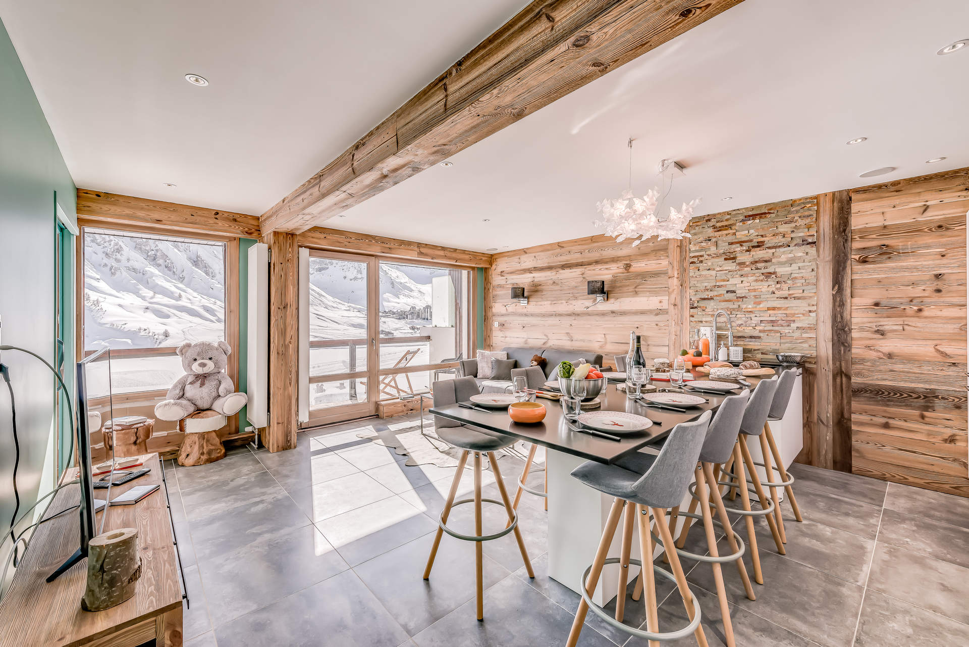 3 kamer appartement 6 personen - Appartements Shamrock - Tignes 2100 Le Lac