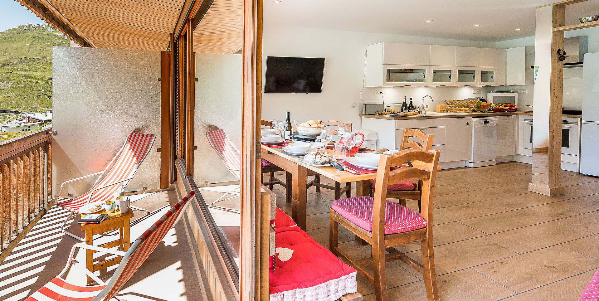 3 kamer appartement 6 personen - Appartements Soleil - Tignes 2100 Le Lac