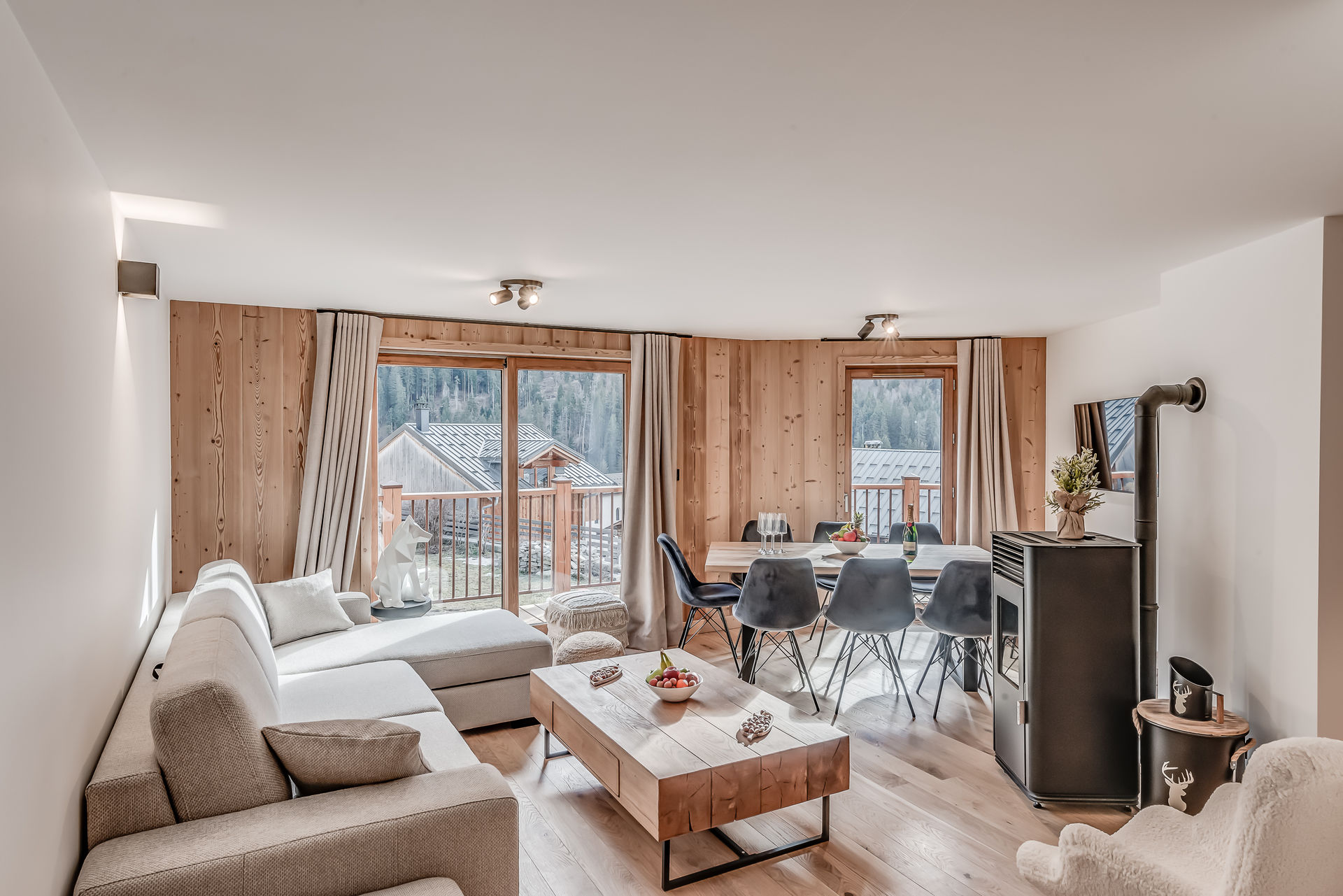 2 kamer appartement 6 personen - Appartements LE GRAND BOUQUETIN - Plagne - Champagny en Vanoise