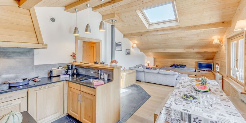 4 kamer appartement 8 personen - Appartements Le Seillon - Plagne - Champagny en Vanoise