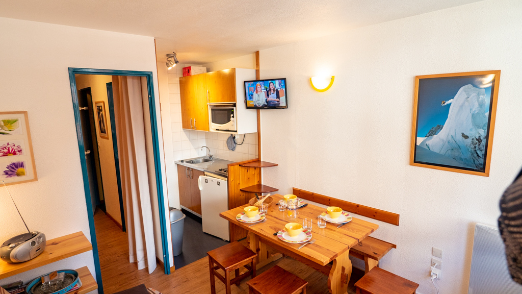 Studio 4 personen - Appartements Thabor - Valfréjus