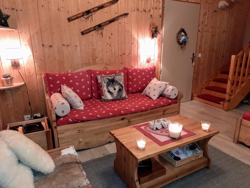 Chalet 3 kamer appartement 6 personen De charme JDL-FDS-34 - Chalet Les Flocons Du Soleil - La Joue du Loup