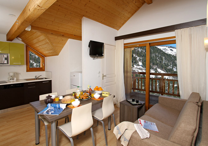 2-kamer appartement - 2 t/m 4 personen - Résidence le Chalet l'Eterlou - Serre Chevalier 1350 - Chantemerle