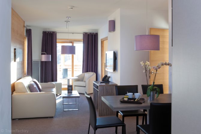 3 Kamers of 3 Kamers duplex 6 Personen CS - Résidence Lagrange L'Alpenrose 4* - Alpe d'Huez