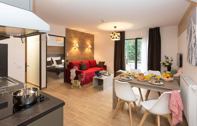 Logement 4 personen Nacht hotel - Résidence Odalys Prestige Isatis 4* - Chamonix Les Praz