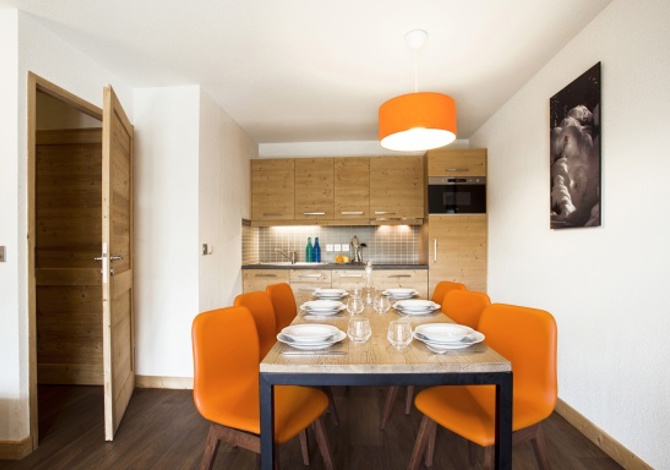 3 Pieces 6 Personen Comfort met uitzicht op de bergen - Résidence Club MMV Le Coeur des Loges 4* - Les Menuires Preyerand
