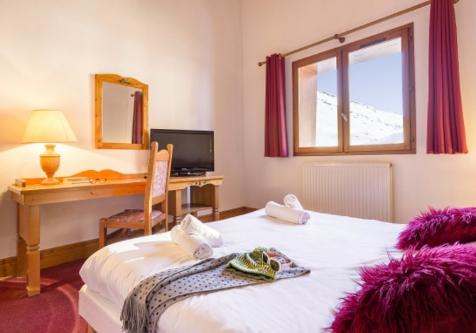Slaapkamer 5 Personen in volpension - Hotel Club MMV Le Val Cenis 3* - Val Cenis Lanslebourg