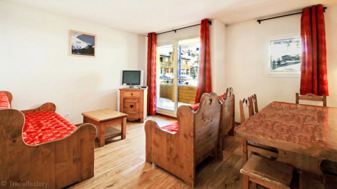 3 Kamer appartement 9 personen - Résidence Central Park 3* - La Foux d'Allos