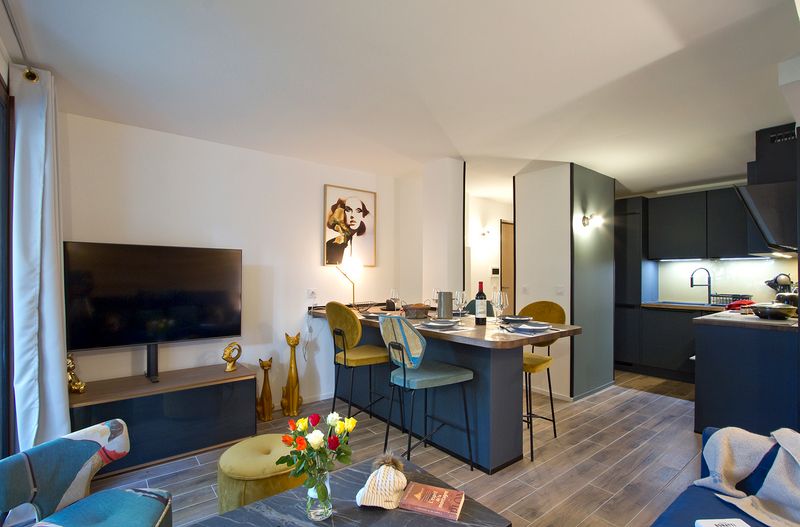 2 kamers 4 personen - Appartements PROVENCAL - Les Deux Alpes Soleil