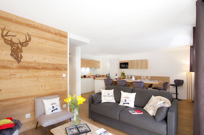 3 kamer appartement 6 personen - Appartements PROVENCAL - Les Deux Alpes Soleil
