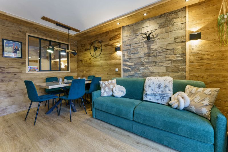 2 kamer appartement 6 personen - Résidence Les Hauts de Préclaux - Les Orres