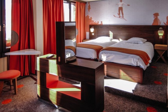 Kamer appartement voor 2 personen Privilège Uitzicht op Station PMR - Belambra Clubs Avoriaz - Les Cimes du Soleil - Tout Compris - Avoriaz