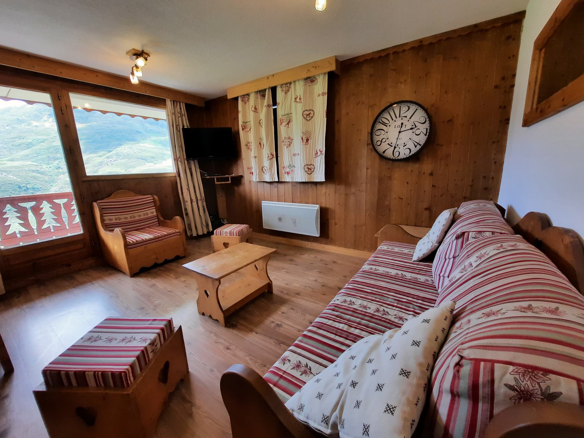 4 kamers 8 Personen - Appartements Courmayeur - Les Menuires Reberty 1850