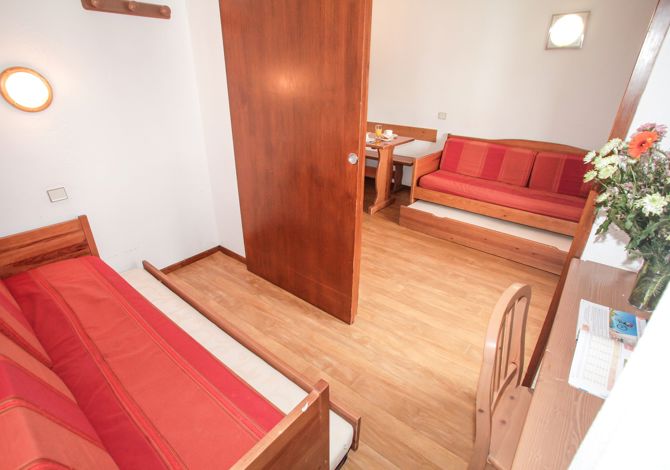 2-kamer appartement slaapnis - 2 t/m 5 personen - Résidence Odalys Le Hameau du Borsat 3* - Tignes Val Claret