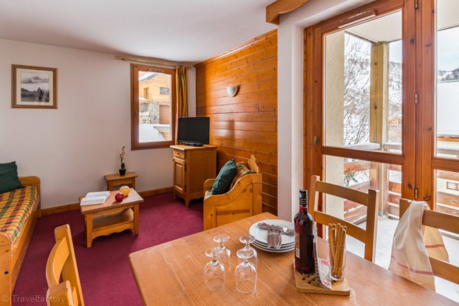 Studio - 1 t/m 2 personen - Résidence Lagrange Vacances Les Chalets du Galibier 4* - Valloire