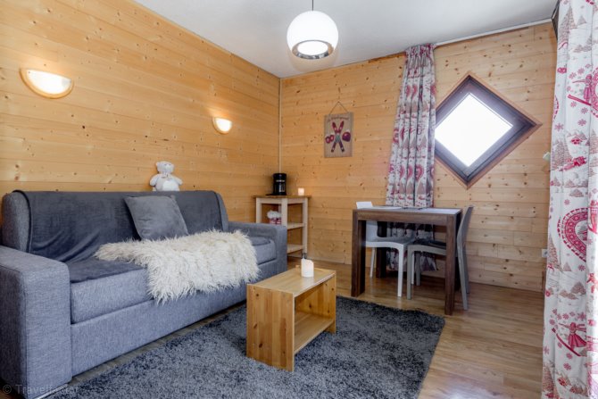 Studio 2 personen Balkon - Résidence Le 1650 - Les Orres