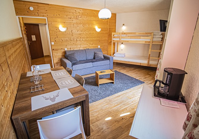 Studio 4 personen - Résidence Le 1650 - Les Orres