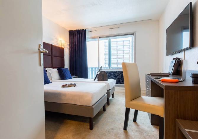 Standaard kamer appartement : 2 volwassenen ontbijt - Hôtel Courchevel Olympic 2* - Courchevel 1850