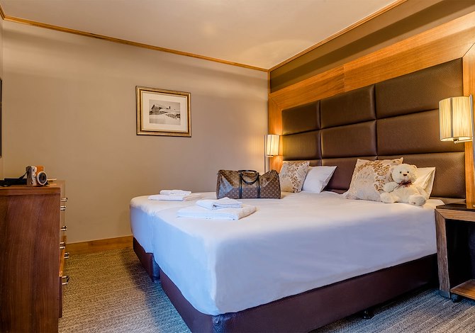 Driepersoonskamer familie noord ontbijt - 1 t/ 3 personen - Hôtel Madame Vacances Ibiza 3* - Les Deux Alpes Venosc